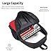 PHAYAH Austrian Flag Pattern Casual Laptop Backpack For Men And Women For Boys And Girls Lightweight Back Pack