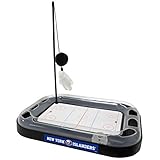Pets First 5-in-1 NHL New York Islanders Hockey Field Cat Scratcher Toy with Interactive Cat Ball Bell