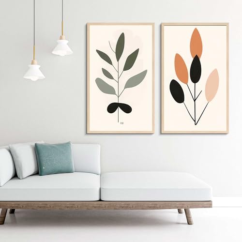 Image of LaVie Home 20x28 Picture Frame for Wall Display, 20x28 Picture Frame Oak with HD Plexiglas, 20 x 28 Poster Frame 1 Pack, Display Frame for Vertical or Horizontal, Classic Collection
