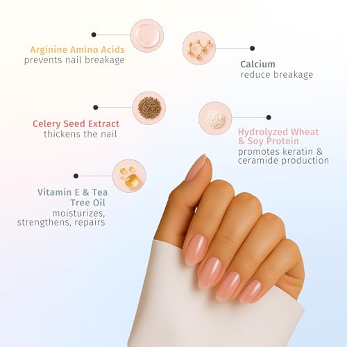 Duri Rejuvacote 1 Original Maximum Strength Nail Growth System Base and Top Coat - Nail Hardener Repair Chipping Strengthen Breaking and Brittle Treatment, by Duri Cosmetics (Pack of 1) - Image 6