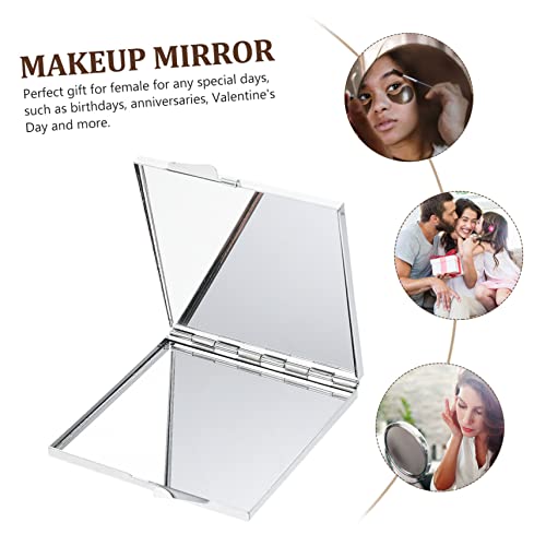 Petits miroirs de maquillage portatifs et accessoires de poche pour sac - 8