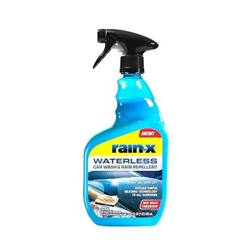 Rain-X 620100 Waterless Car Wash and Rain Repellent, 32 fl. oz.