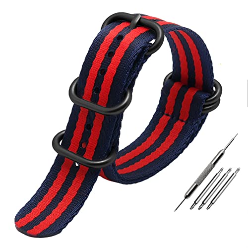 Bracelet montre nylon 20mm souple pour vos aventures d'été
