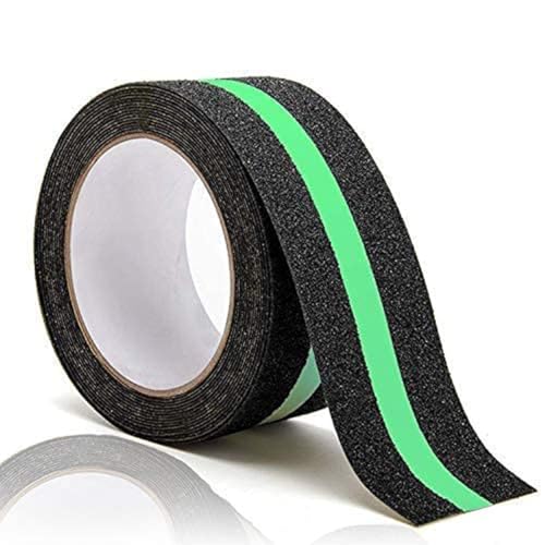 Image of Anti Slip Tape for Stairs & Bathroom | Heavy Duty Non Skid Grip Tape | Waterproof Safety Tape for Floor, Tiles, Ladder & Outdoor Use | Strong Adhesive Stair Safety Tape (5cm x 5m)