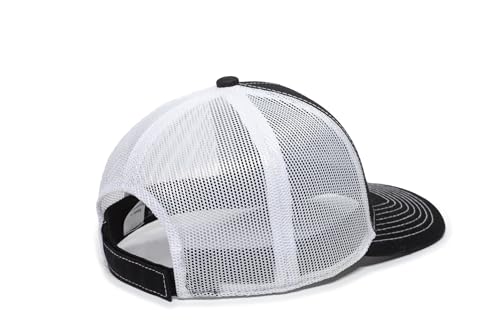 Image of Outdoor Cap Bonefish Graphic Trucker Hat - Mesh Back, Hook /Loop Closure, One Size
