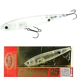 LUCKY CRAFT Gunfish 95NF Top Water Bass Fishing Lures, 4” Floating Lure with Cupped Mouth, Freshwater Trout and Bass Lures Fishing Gear, Accessories for Tackle Box, 292 Lake Murray Clear