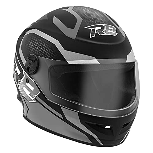 Capacete R8 Air Pro Tork Fosco Tam.58 Grafite/Preto