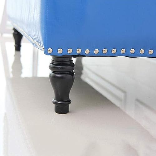 Tabouret de canapé ottoman pliable rectangulaire de 80 cm avec housse