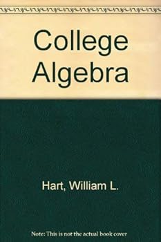 Hardcover College algebra Book