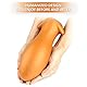 Analplug, Flüssiger Silikon Weiches Buttplug, Supersoft Eierförmiger Analdildo für Anus Dilatator, Prostata Massagegerät Sexspielzeug Für Frauen Männer Roluck (XL)