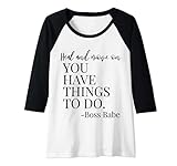 Photo Gallery donna boss babe tshirt saying heal & move on you have things to do maglia con maniche raglan Photo Gallery donna boss babe tshirt saying heal & move on you have things to do maglia con maniche raglan