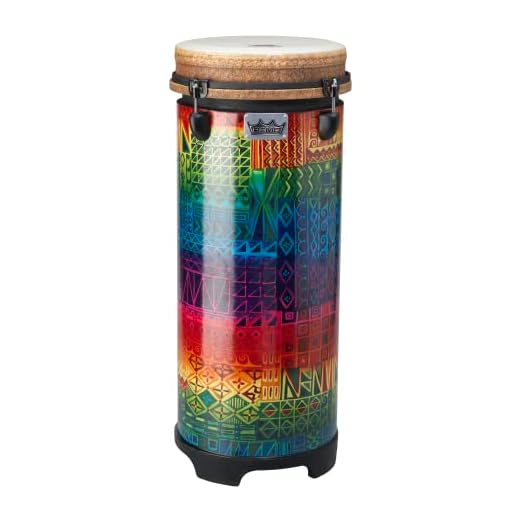 Remo TU-1110-17 Tubano, 27 x 10 Inches,Drumkey Tuned,Rainbow