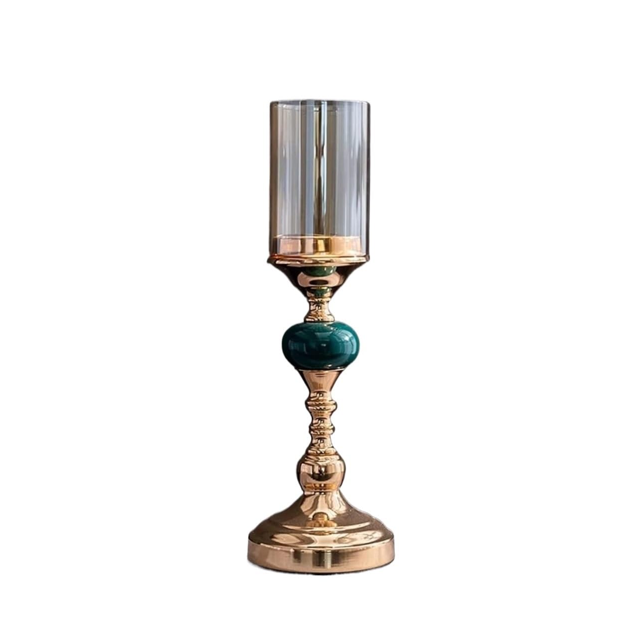 candlestick holders, Glass Candle Holder Romantic Light Luxury Candlelight Dinner Props Retro Household Aroma