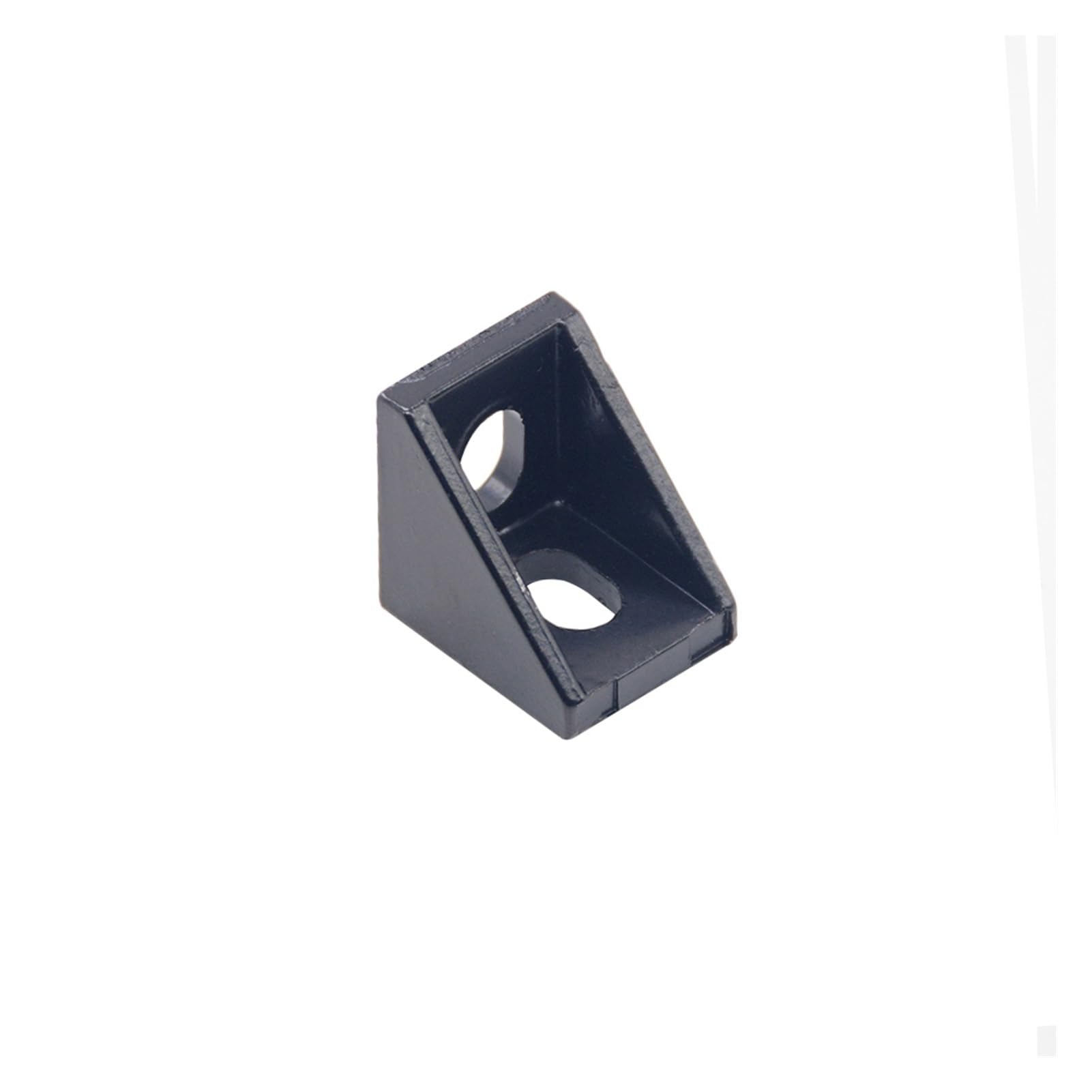 Primuz Black 25Pcs 2020 Corner Bracket Fitting Angle Aluminum 20 X 20 X 17Mm L Connector For Aluminum Profile Cnc