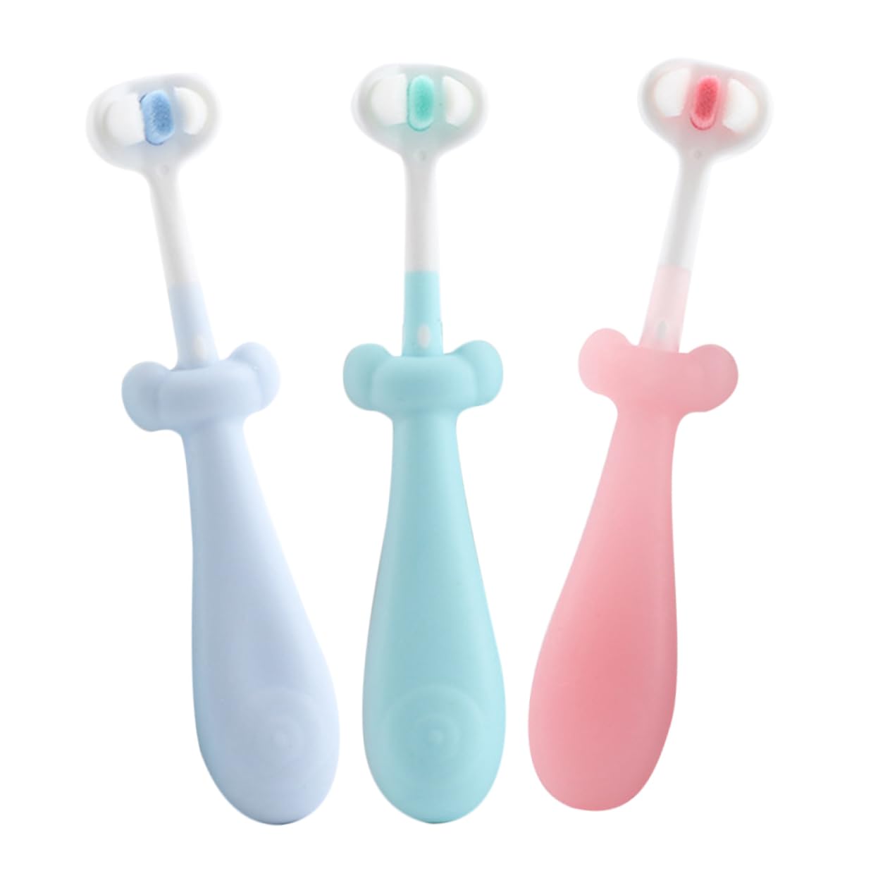 CALLARON 4 Set Spazzolini Per Setole Morbide Spazzolini Decorativi Per Denti E Confortevole 3 Pezzi*4