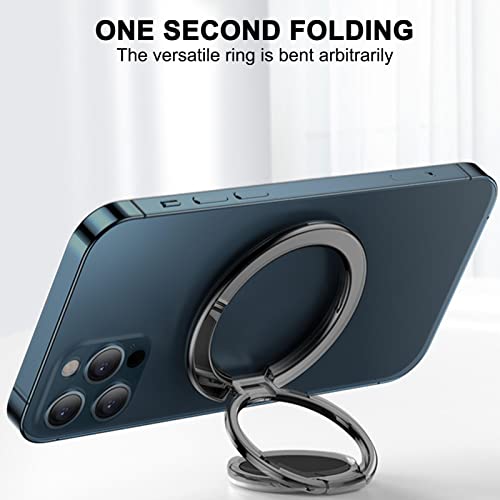 telefone anel magnético,telefone celular dobrável para mesa | anel dedo retrátil 180° com montagem m