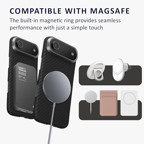 Housse aramide iPhone Air fine et résistante aux rayures compatible MagSafe - 4