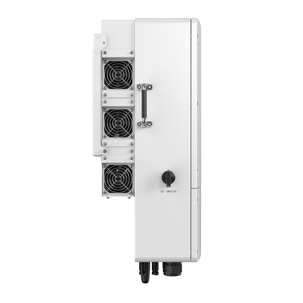 Inverter Fotovoltaico Solis Trifase Ibrido On-Grid/Off-Grid 15kW, Doppio MPPT, Schermo LCD, WiFi Meter e TA Inclusi, Garanzia 10 Anni IP66