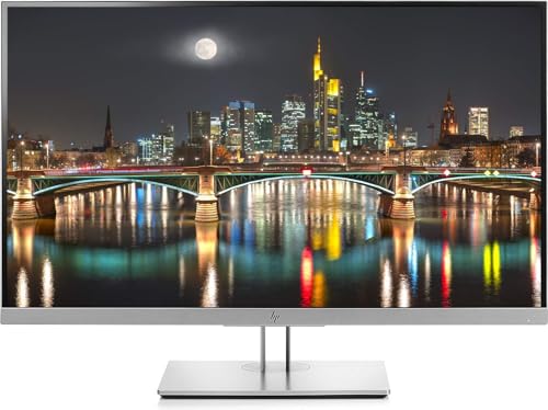 Image of HP Business EliteDisplay E273 27 Inch Screen Full HD LED-Lit Black /Silver Monitor 2-Pack