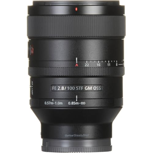 Image of Sony SEL100F28GM 100mm f2.8 Medium-telephoto Fixed Prime Camera Lens, Black