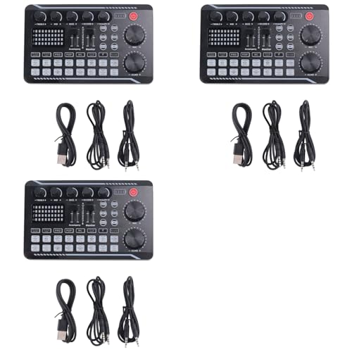 Console de mixage F998 pour éliminer les bruits de fond et amplifier votre micro