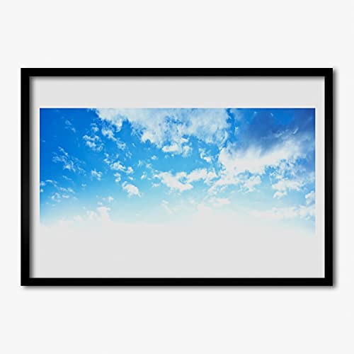 Affiche encadrée 70x50 cm de paysage ciel nuage Tulup pour la décoration murale du salon