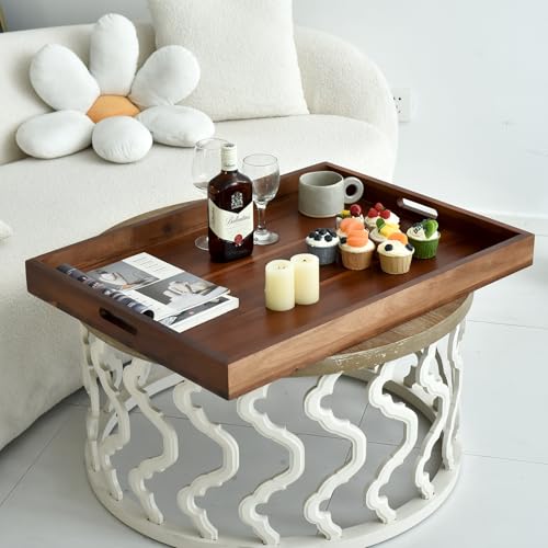 Tabla de cortar rectangular de madera Acacia 76x56 cm miniatura 4