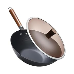 専用になります。　アジア　ウォック　中華鍋　ガラス蓋付き Amazon | Armorbear 鉄製中華鍋 ガラス蓋付き 30cm 炭素鋼