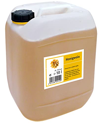 KATLENBURGER - Met Honigwein | Köstlicher Honigmet aus reinem Bienenhonig. Lieblich, intensiver Honig-Geschmack ohne Verwendung von Aromen oder künstlicher Zutaten. Inhalt: 10l Kanister und 10% vol Cover