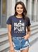 Rock Concert Outfits for Women Nashville T Shirt Vintage Graphic Tees Country Concert Short Sleeve, 1Blue, Medium