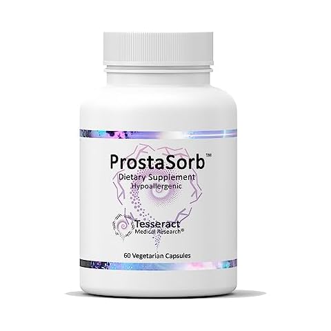 ProstaSorb Prostate Supplements for Men with Saw Palmetto, Supports Healthy Prostate Function, Better Bladder Emptying and Reduced Urinary Urges.* Hypoallergenic, 60 Capsules Cover