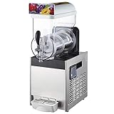 APLICACIONES: puede degustar batidos y helados de jugo congelados en cualquier momento, lo que es muy adecuado para tiendas de conveniencia, hoteles, tiendas de postres, refrescos, cafés y restaurantes.
