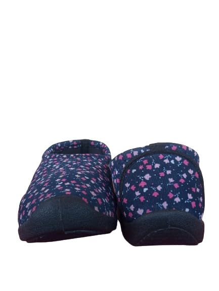 Women Printed Navy Blue Shoes Sneaker-No-7 3 41V3+LwC+OL