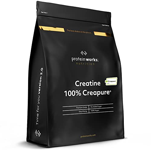 Creatine Mono Creapure/GESCHMACKSNEUTRAL/von THE PROTEIN WORKS / 500g / Wahrhaftig das feinste Creatin Monohydrat von Alzchem®