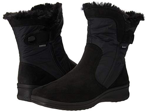 Ara Women's Millie Ankle Boot, Black Fabric, 40 Medium Wide Eu (8.5-9 Us) #TOP6