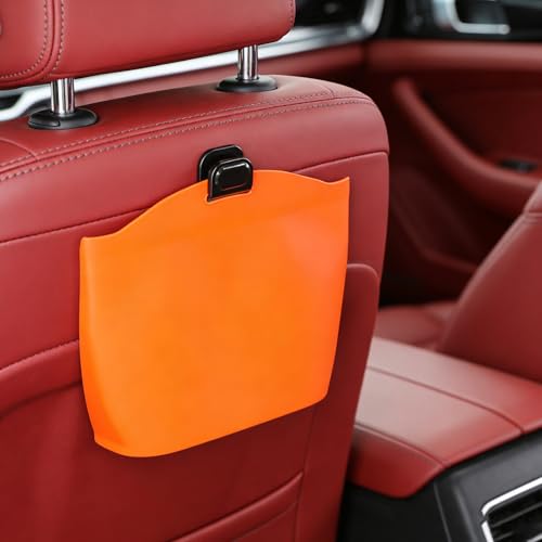 Poubelle de voiture en silicone pour éliminer les déchets des portières