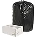 Nature Saver 00994 Trash Can Liners,Rcycld,55-60 Gal,1.65mil,38-Inch x58-Inch,100/BX,BK