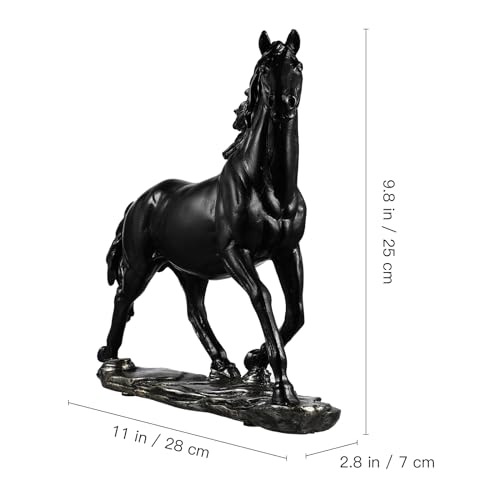 Estatua de Resina de Caballo Homoyoyo Decoración Moderna miniatura 2