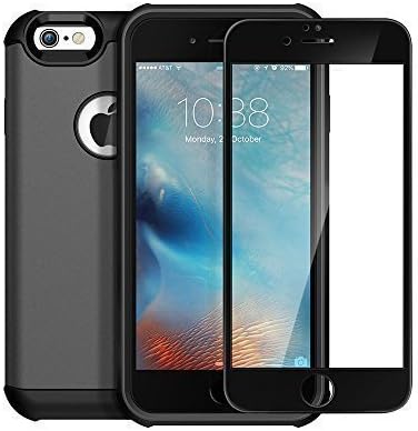 Anker iPhone 6 / 6s Case & Screen Protector Combo, Bumper Case and Tempered Glass Screen Protector for iPhone 6 / 6s, Full Protection (Gunmetal)