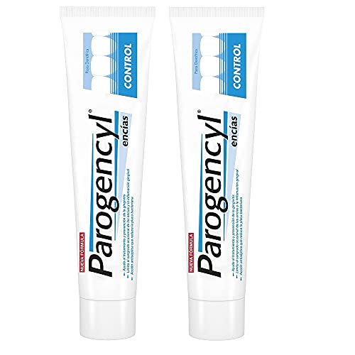 Pasta Parogencyl Control 2x125ml sabor menta en pack de 3 botes para higiene bucal diaria 2