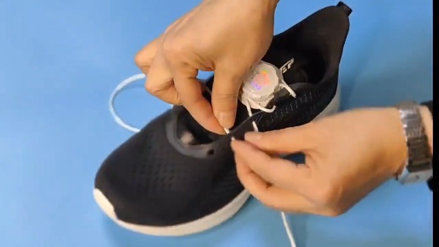 Produktbild von Drehverschluss Schuhe Hongoen 4x Automatische Schnürsenkel – Drehverschluss Für Sportschuhe Schnürsenkel Arbeitsschuhe