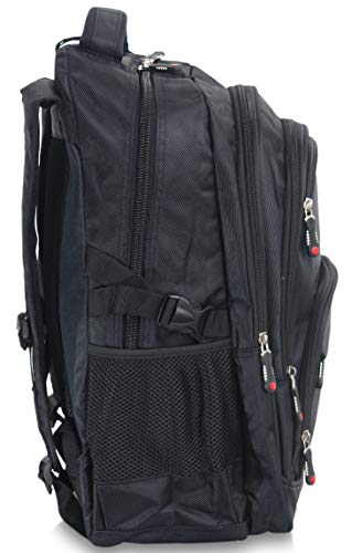 Mochila de Nylon Viagem Reforçada Notebook 17'' Fashion Way