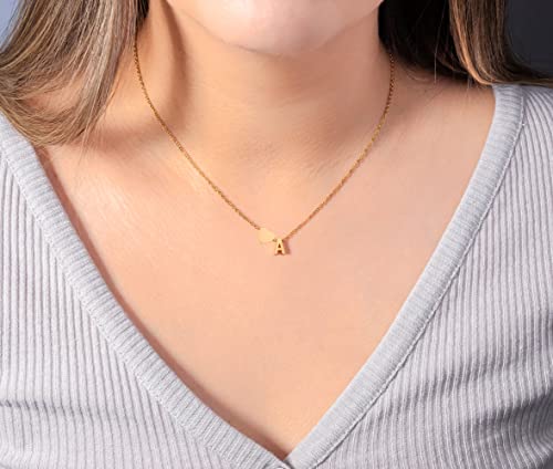 Personalized Bridesmaid Gift - Initial Necklace for Flower Girl, Maid of Honor Heart Necklace With Card, Wedding Gift Box, Proposal3