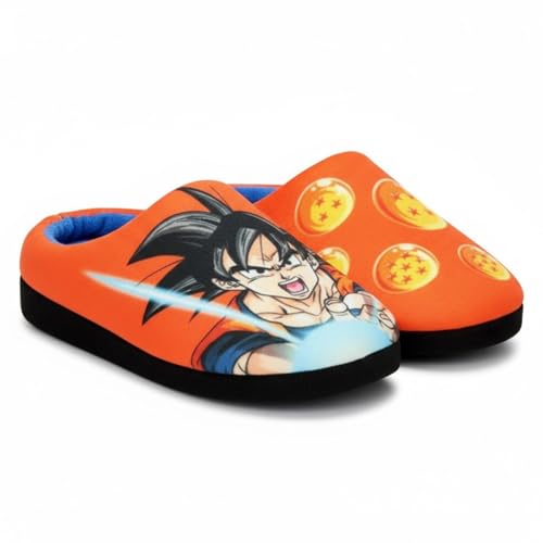 Dragon Ball Z Zapatillas Estar Casa, Pantuflas Suaves, Goku