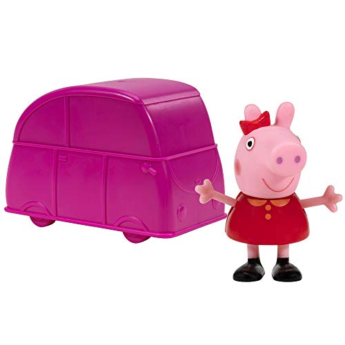 Peppa Pig Car Surprise Blind, 6 Pack - Collectible Mini Figures And Cars, Chosen At Random - Includes 1 Exclusive Mystery Figure Inside Each Pack – Toys For Kids - Amazon Exclusive #TOP4