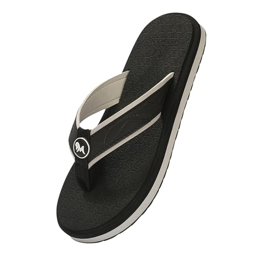 Image of Neeman's Eco Fluffy 2.0 othro slippers for men | Soft Comfortable & Stylish Flip Flops | lightweight | Anti Skid | Arch support daily use chappal