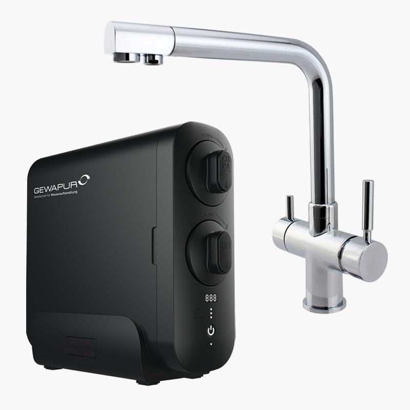 Osmo Star 2.0 + 4-Wege-Wasserhahn – Komplettset (Silber)