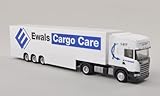 echèlle: 1: 87 Scania R 13 TL, Ewals Cargo Vare (NL), Kofferdoppelstock-SZ , Modellauto, Fertigmodell, Herpa 1:87