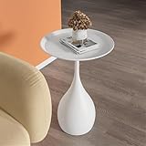 Base solide : La table d'appoint est dotée d'une base hémisphérique astucieuse et stable, alliant fonctionnalité et style. Cette base stable assure le maintien de la table en position verticale, évitant ainsi tout basculement et tout accident.