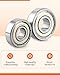 6 Pack Saw Bearings Fit for Grizzly G0555 Band Saw，Bandsaw Thrust and Guide Bearing Replacement